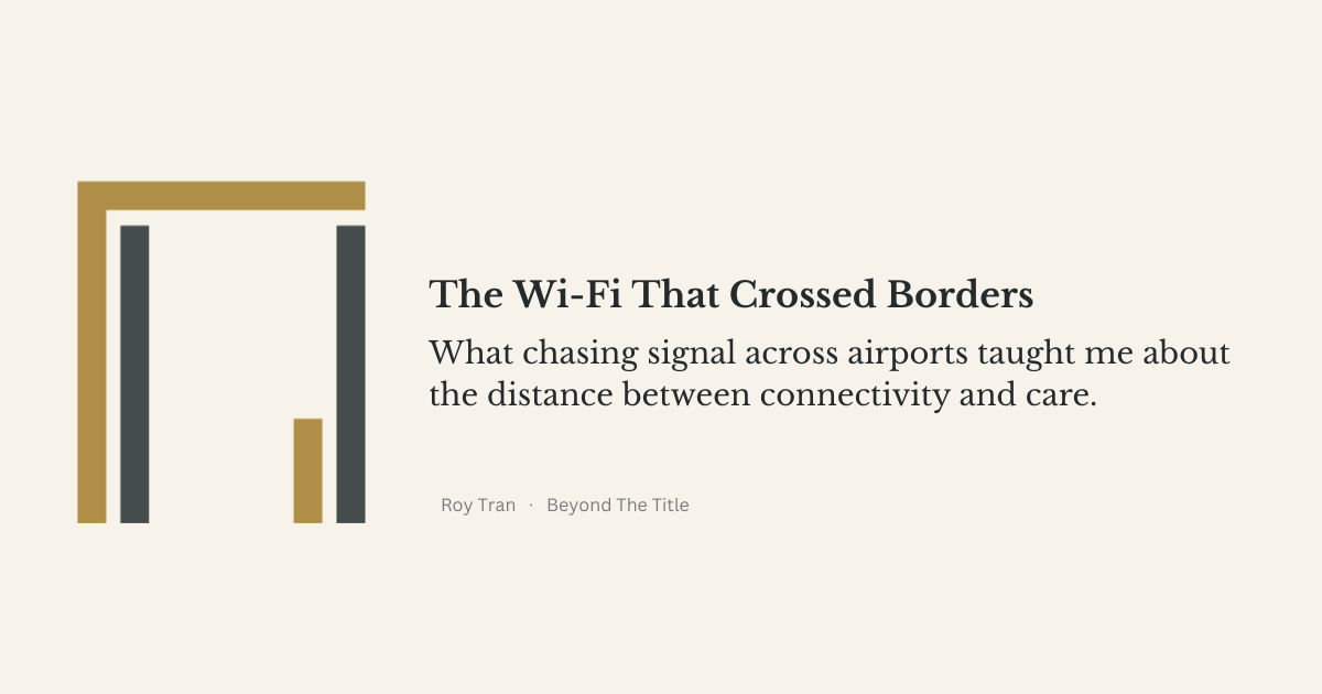 Cover · The Wi-Fi That Crossed Borders